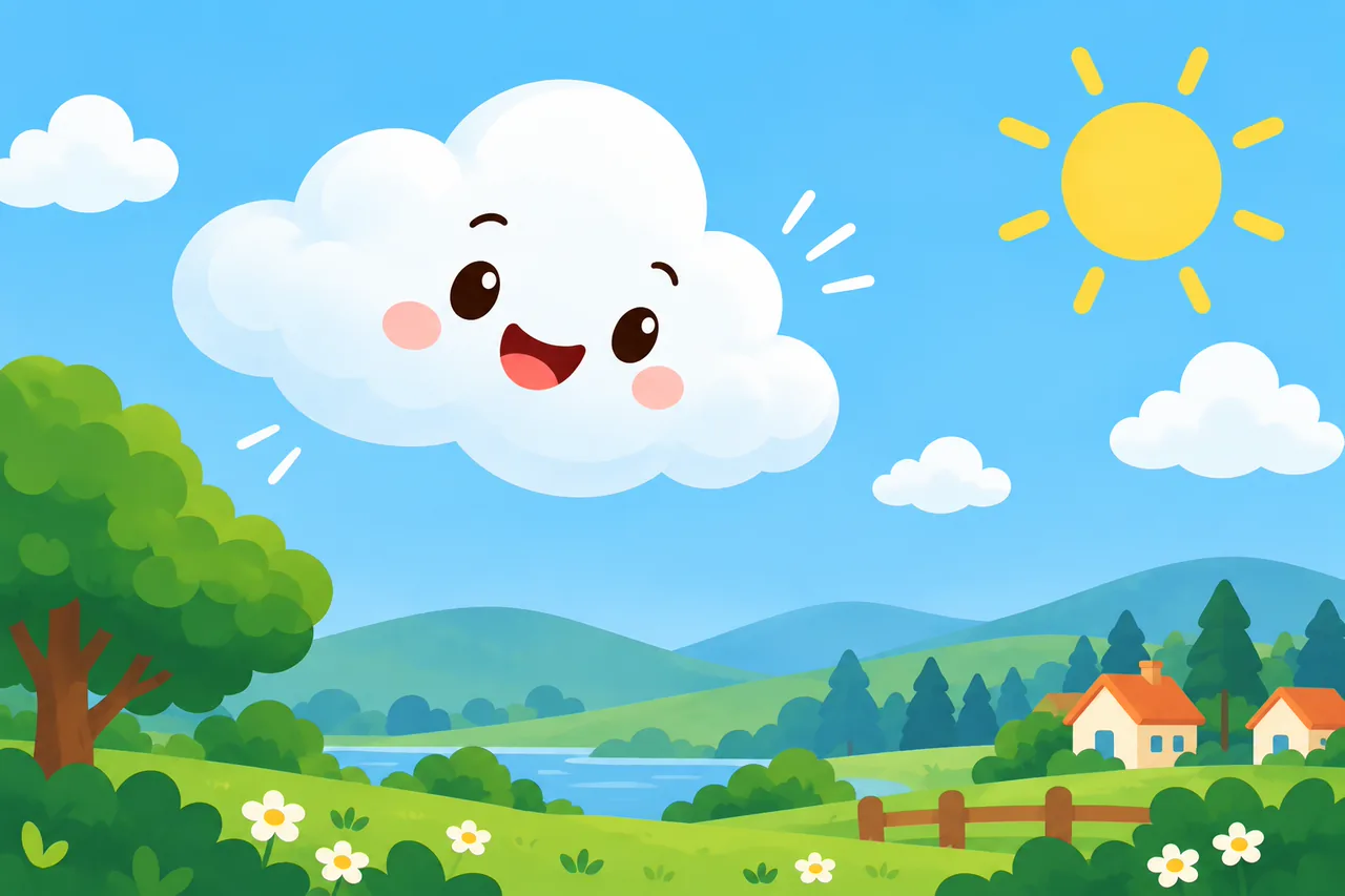 The Little Cloud — Page 1