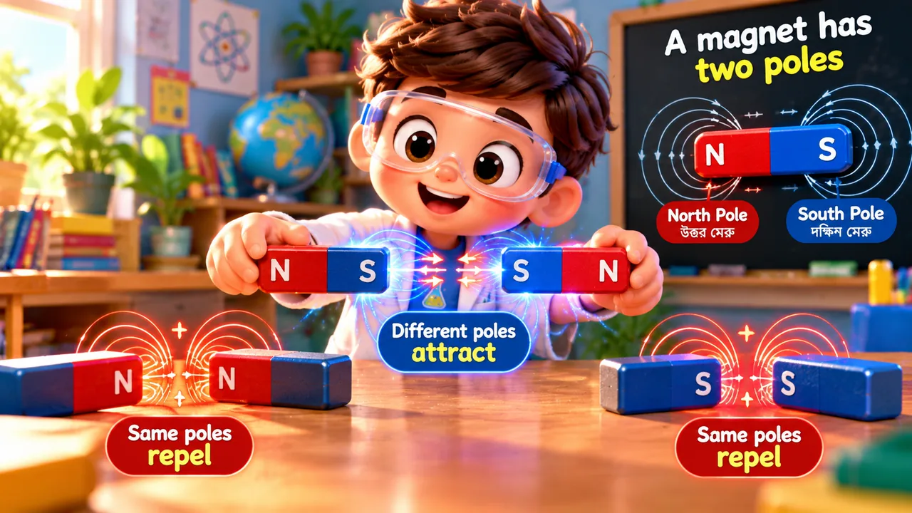 What Is a Magnet? — Magnets have two poles