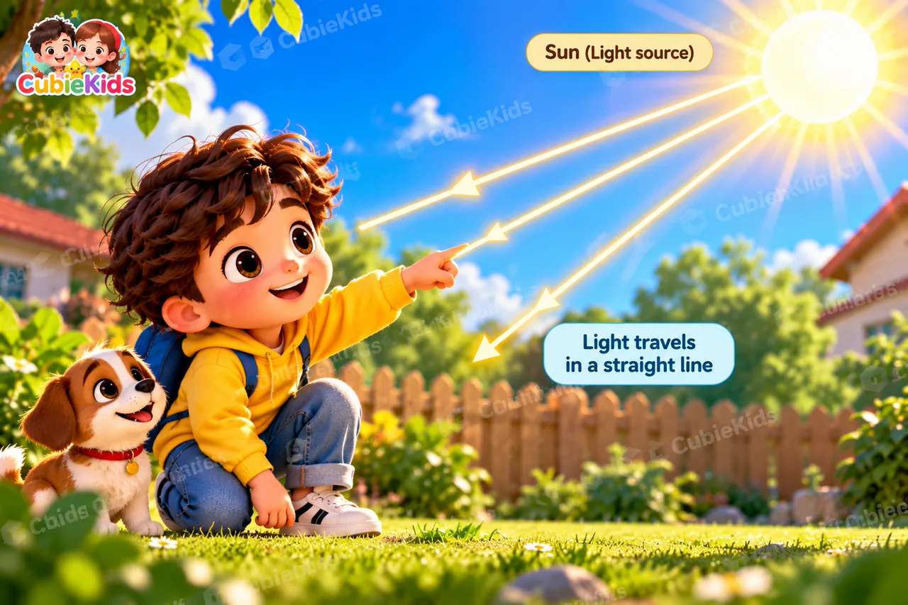 Why Do We Have Shadows? — 1. Light Travels in a Straight Line